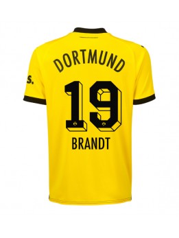 Moški Nogometna dresi replika Borussia Dortmund Julian Brandt #19 Domači 2023-24 Kratek rokav